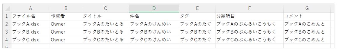 エクセルVBA-フォルダ内のファイルのプロパティを取得